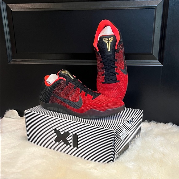 Nike Other - Nike Kobe XI Elite Low – University Red/Black – Size 13 – 822675-670